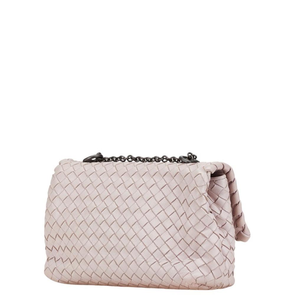 Pink Leather Bottega Veneta Shoulder Bag