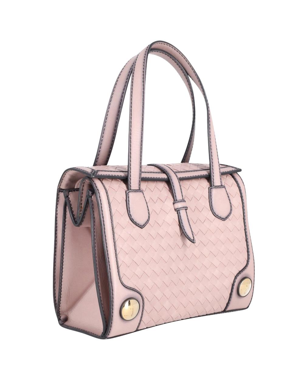 Pink Leather Bottega Veneta Tote