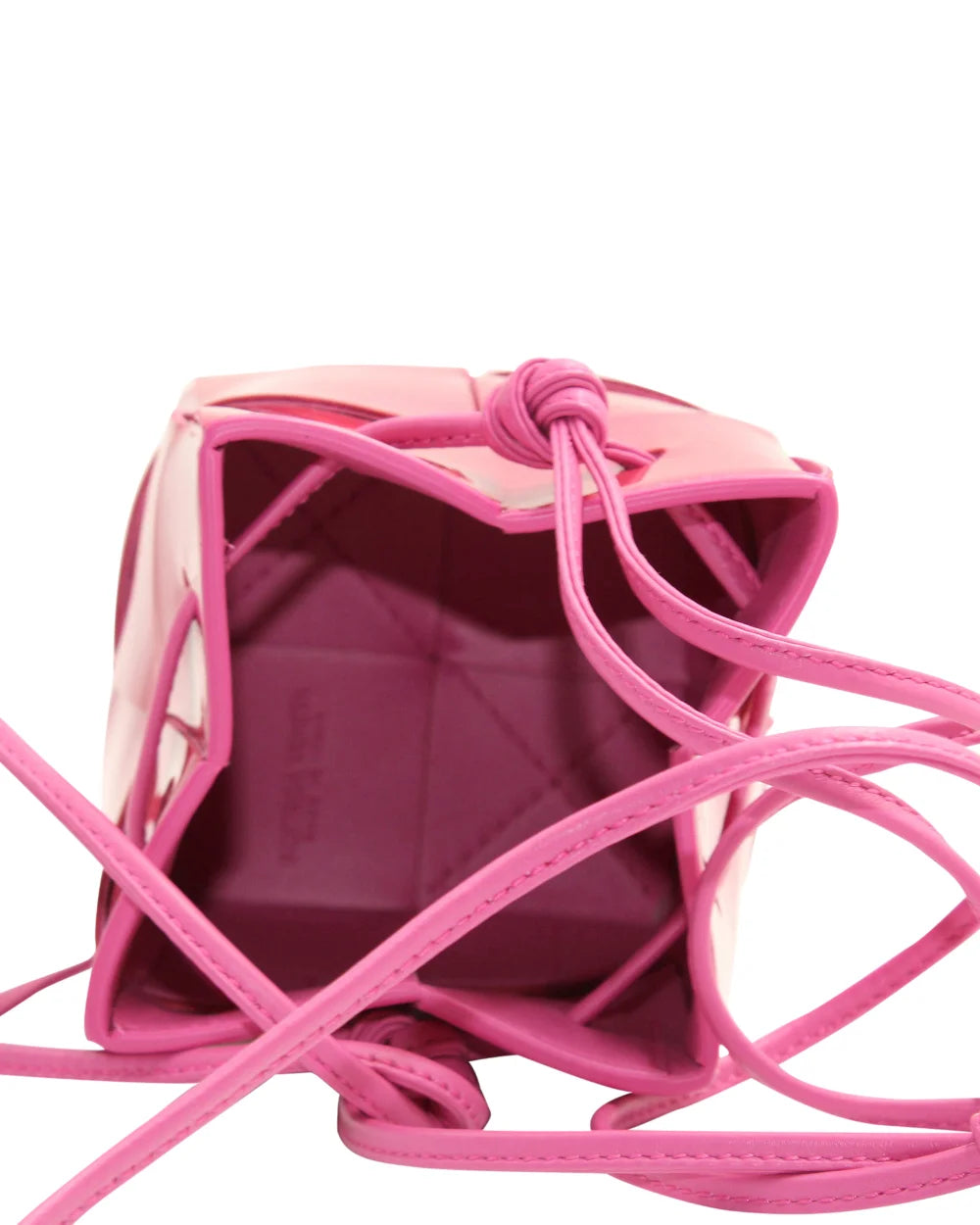 Pink Leather Bottega Veneta Crossbody Bag