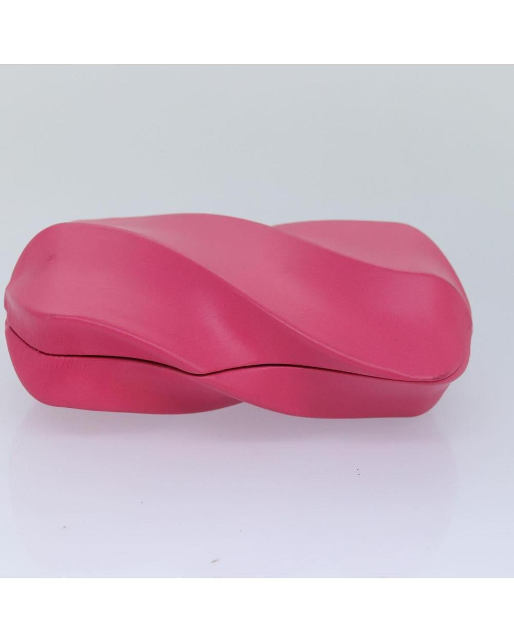 Pink Leather Bottega Veneta Case