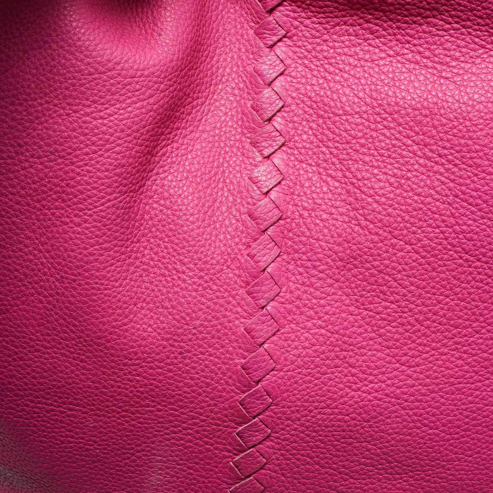 Pink Leather Bottega Veneta Handbag