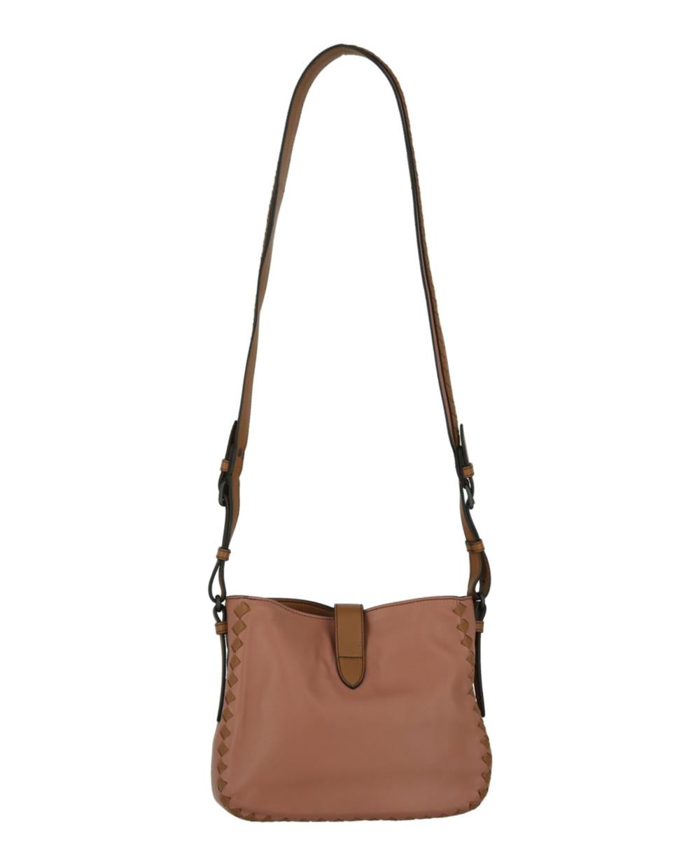 Pink Leather Bottega Veneta Shoulder Bag