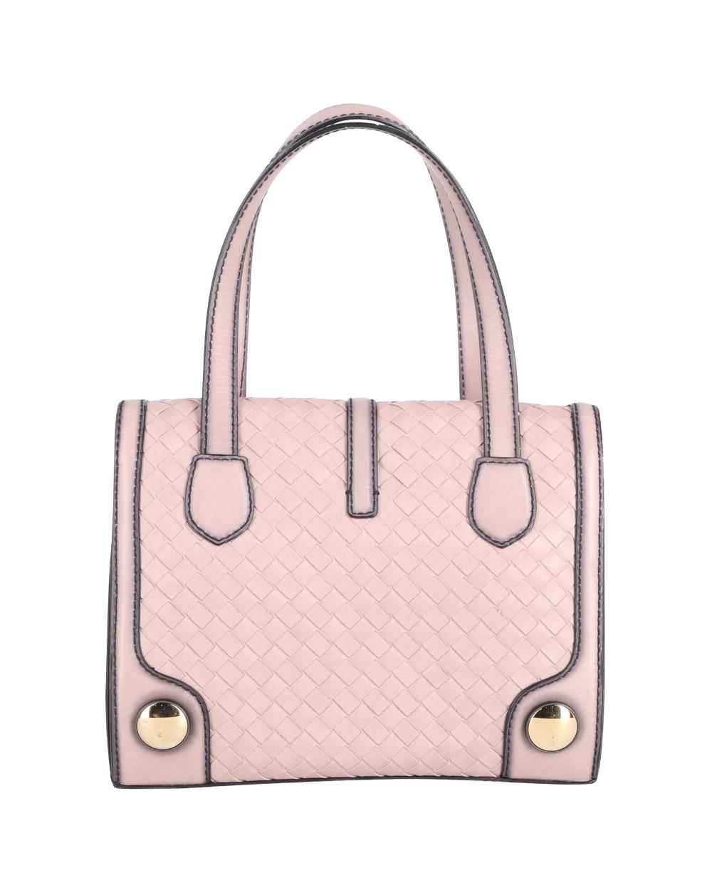 Pink Leather Bottega Veneta Tote
