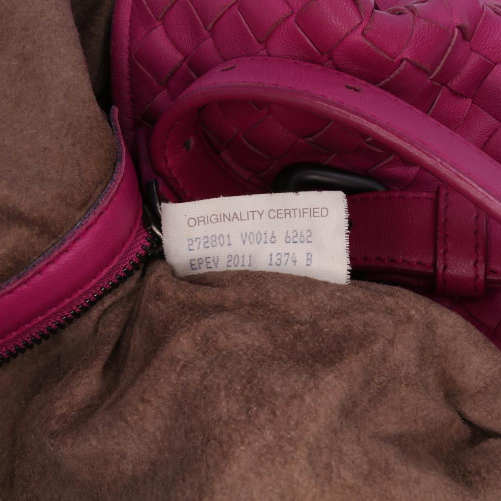 Pink Leather Bottega Veneta Shoulder Bag