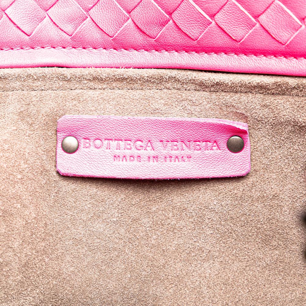 Pink Leather Bottega Veneta Tote