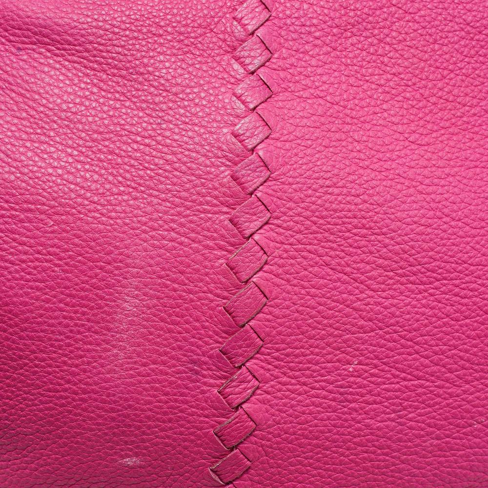 Pink Leather Bottega Veneta Handbag