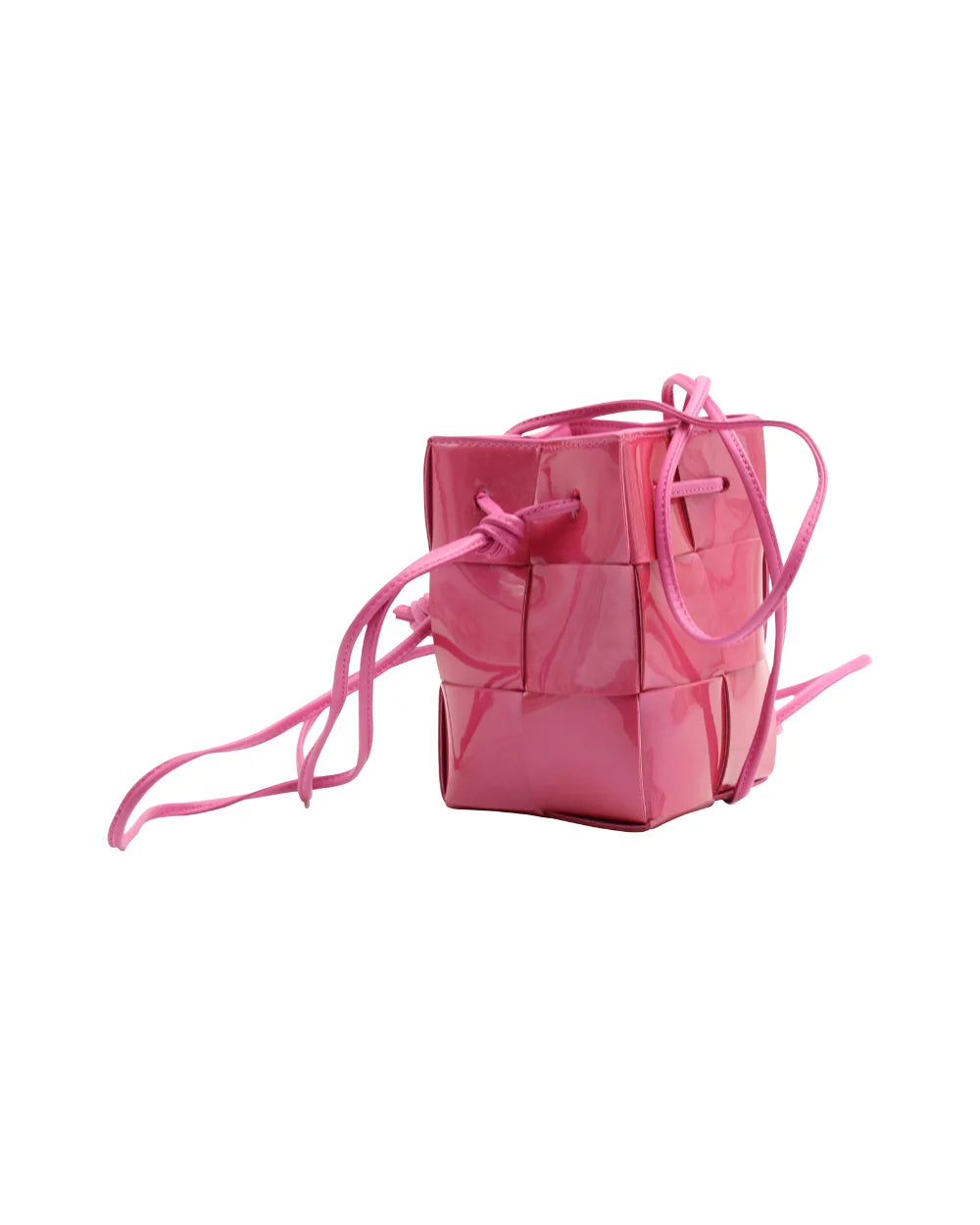 Pink Leather Bottega Veneta Crossbody Bag