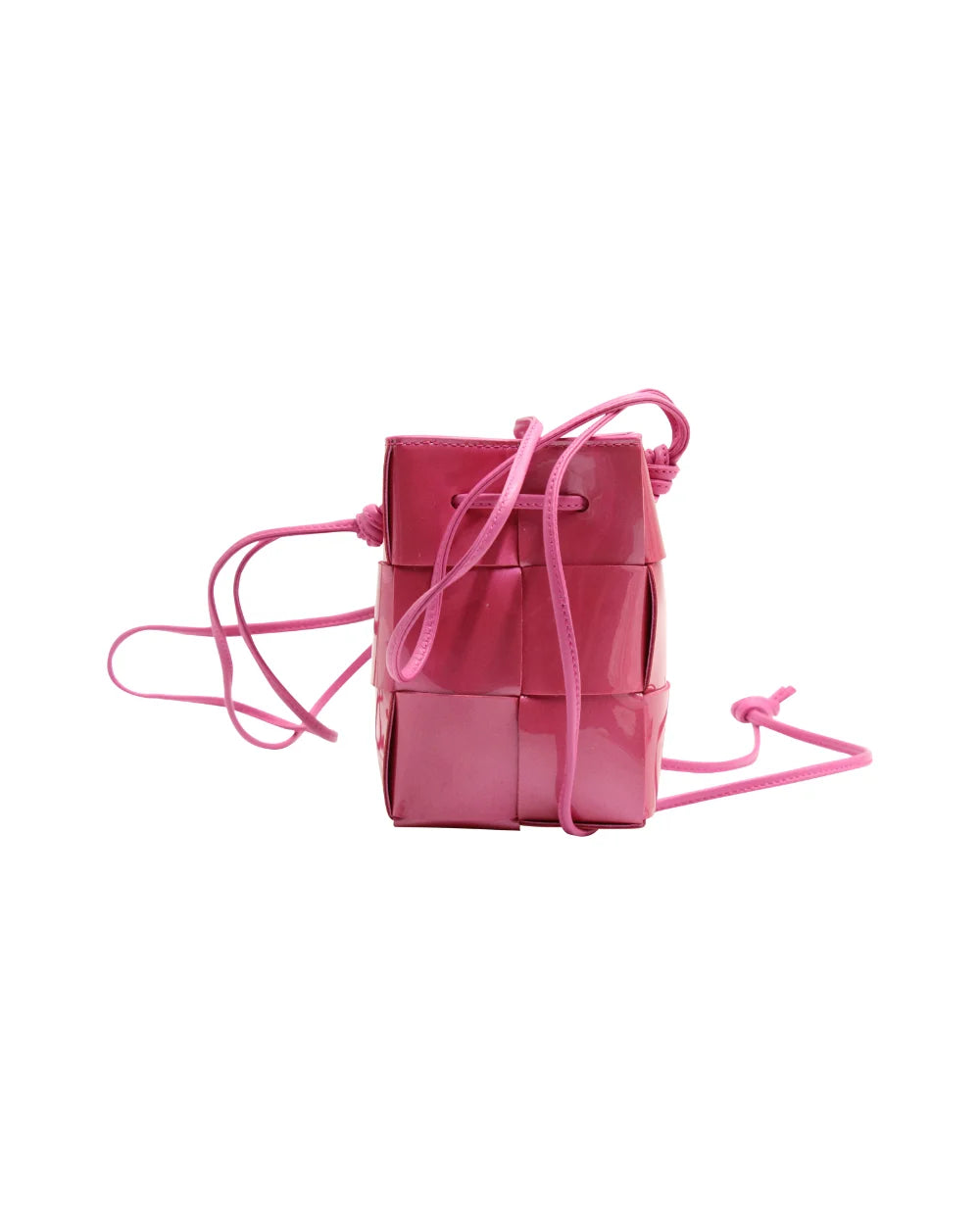 Pink Leather Bottega Veneta Crossbody Bag