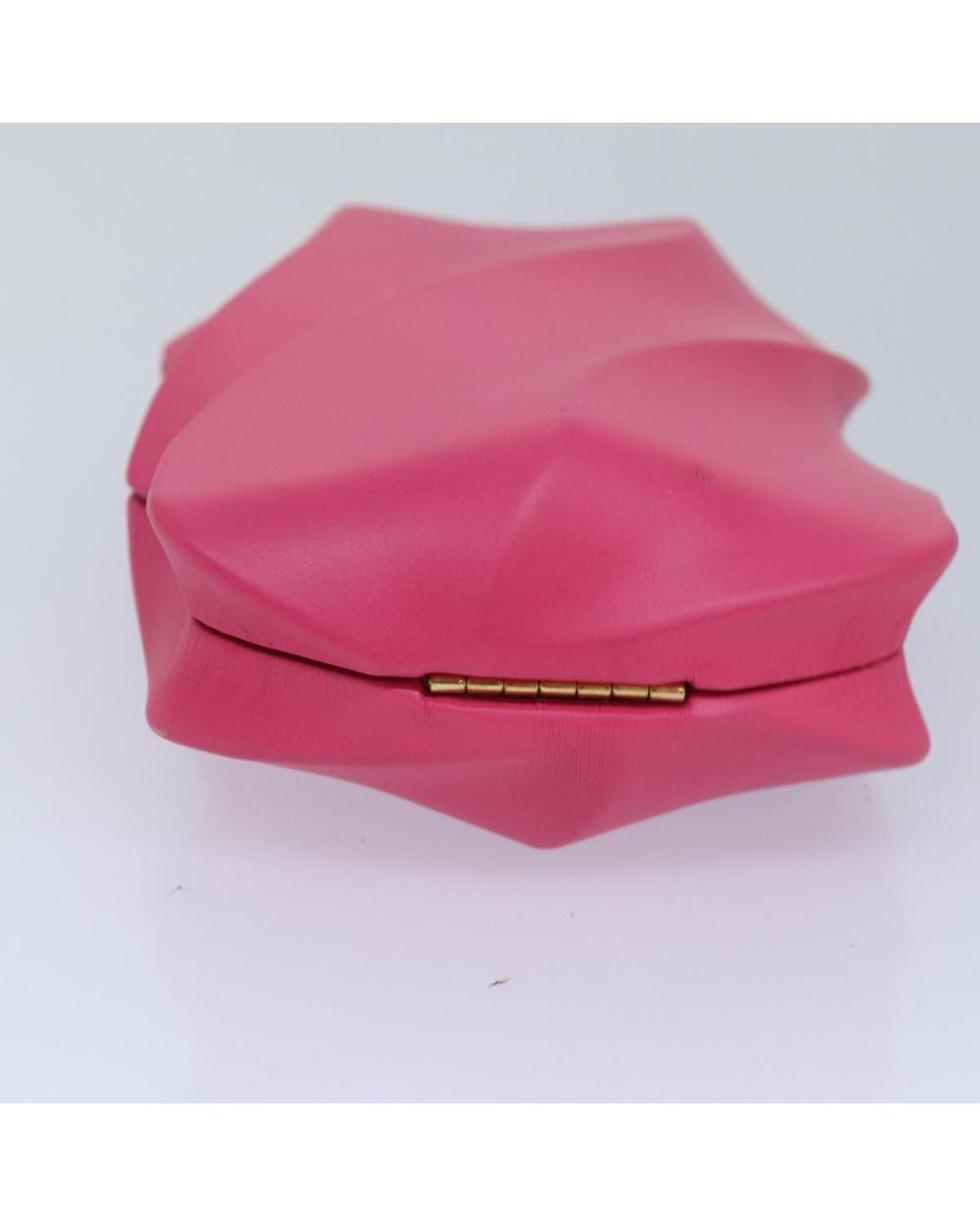 Pink Leather Bottega Veneta Case
