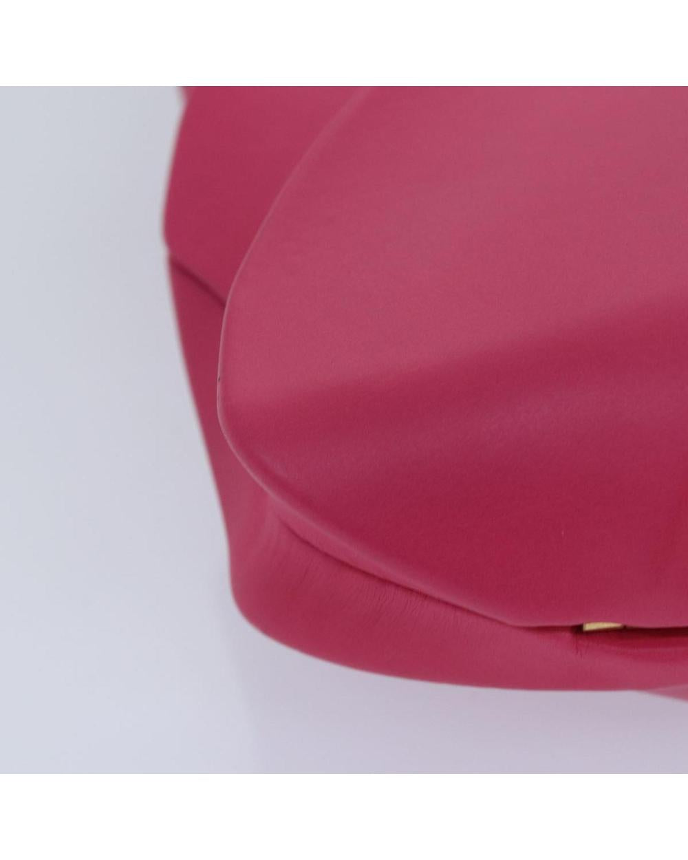 Pink Leather Bottega Veneta Case