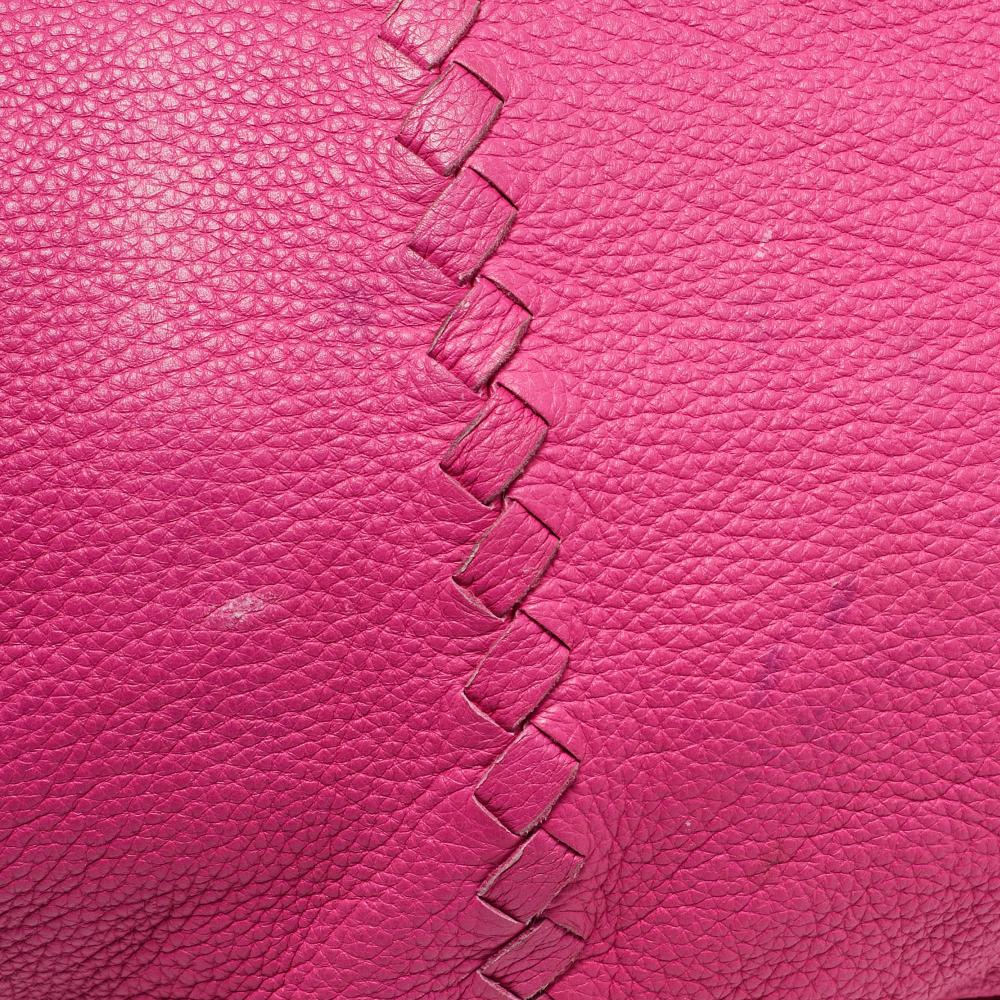 Pink Leather Bottega Veneta Handbag