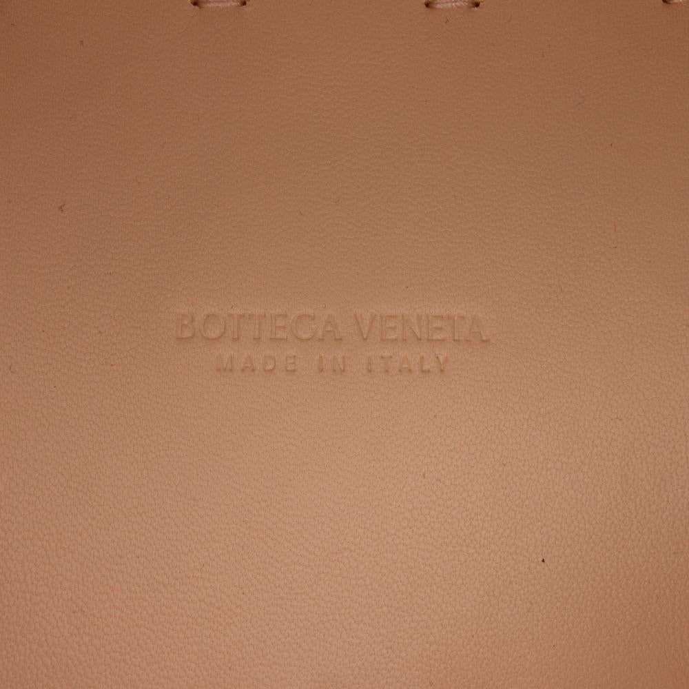 Pink Leather Bottega Veneta Cabat