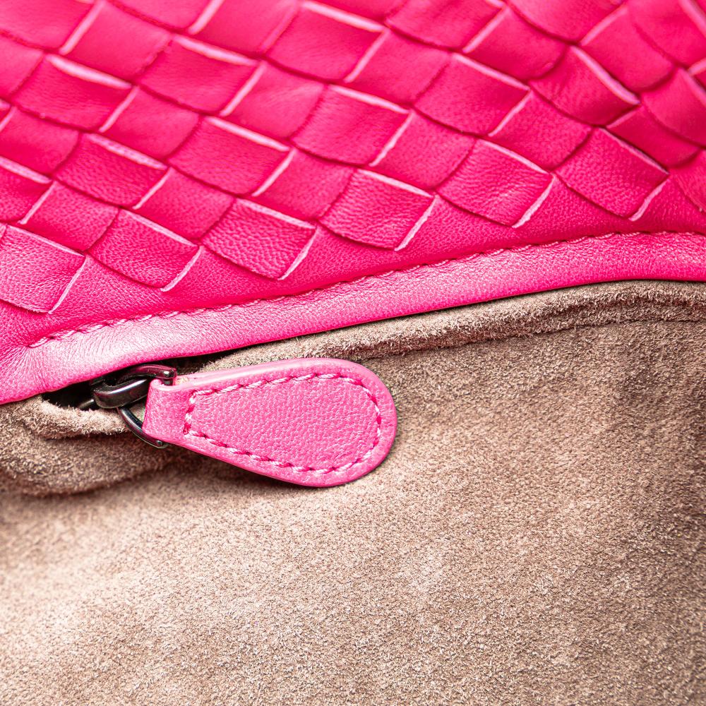 Pink Leather Bottega Veneta Tote