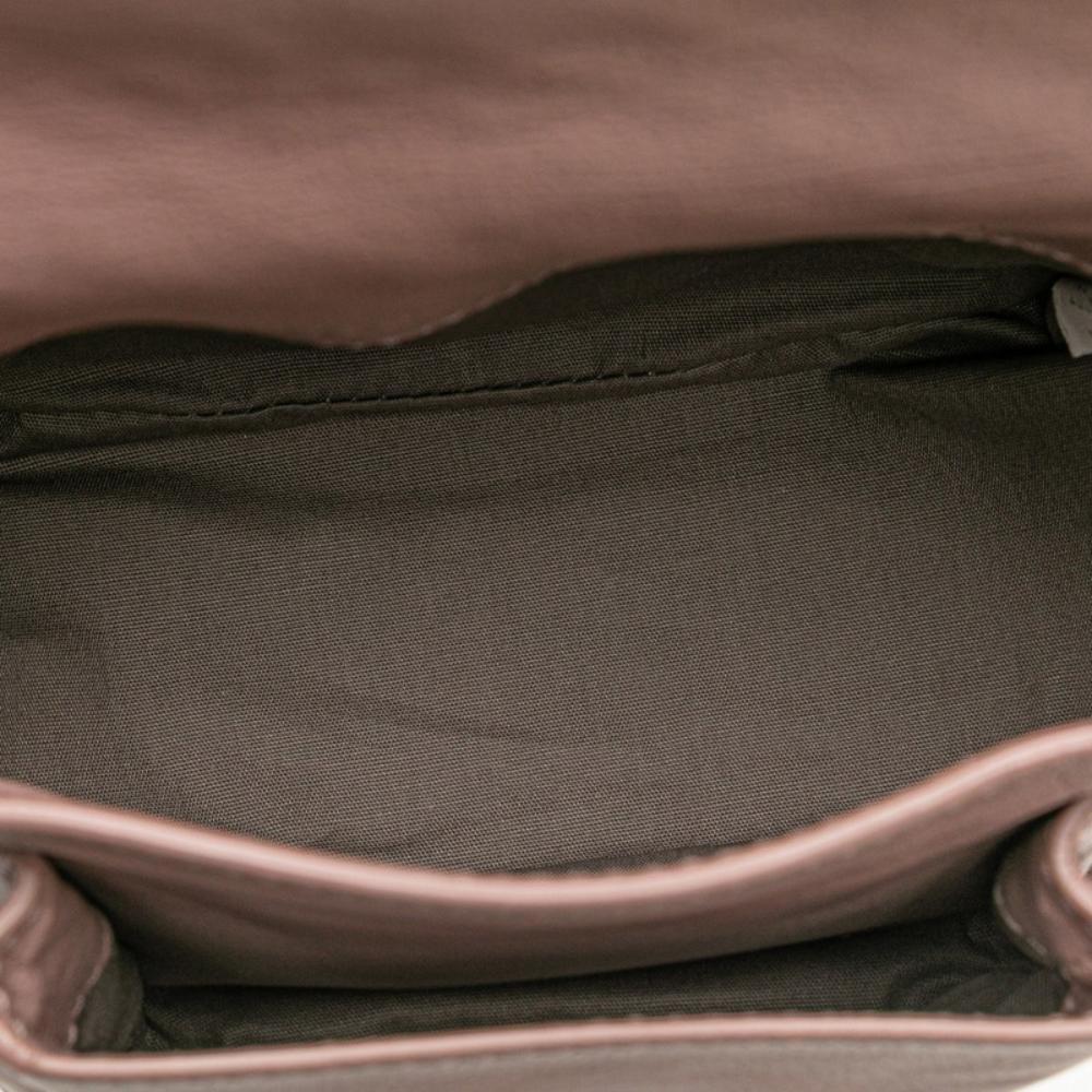 Pink Leather Bottega Veneta Crossbody Bag