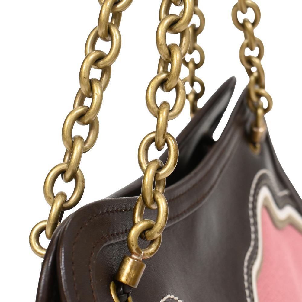 Pink Leather Bottega Veneta Shoulder Bag