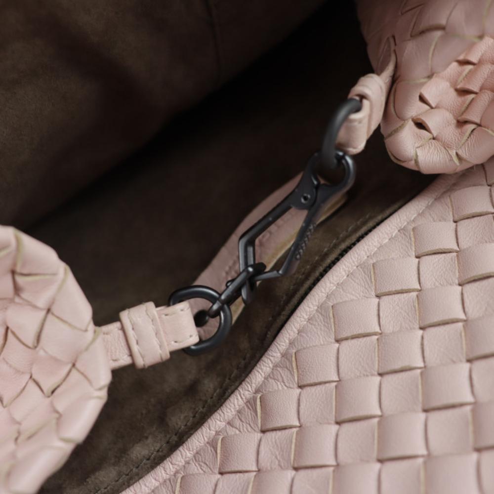 Pink Leather Bottega Veneta Tote