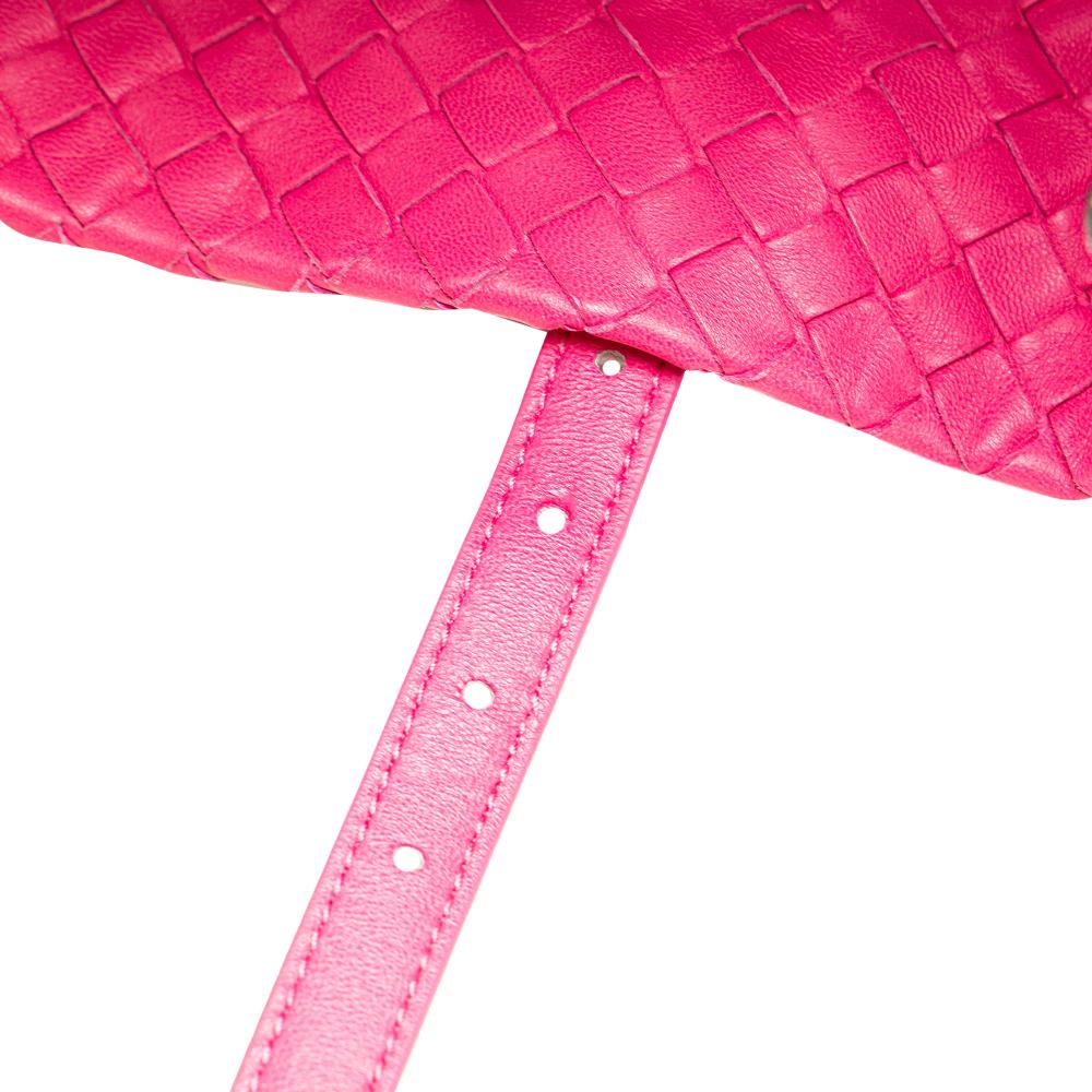 Pink Leather Bottega Veneta Tote