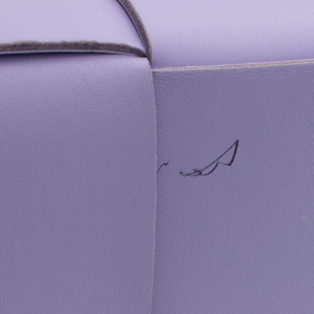 Purple Leather Bottega Veneta Handbag