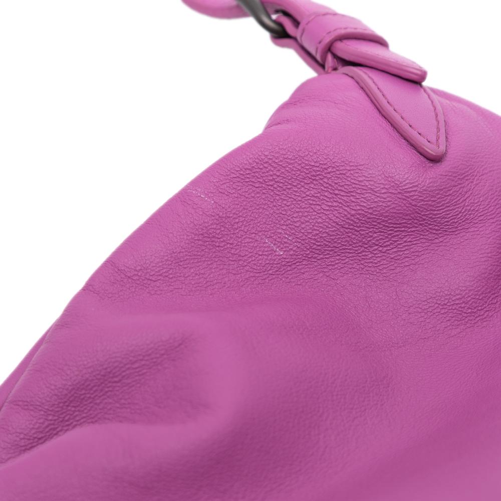 Purple Leather Bottega Veneta Backpack