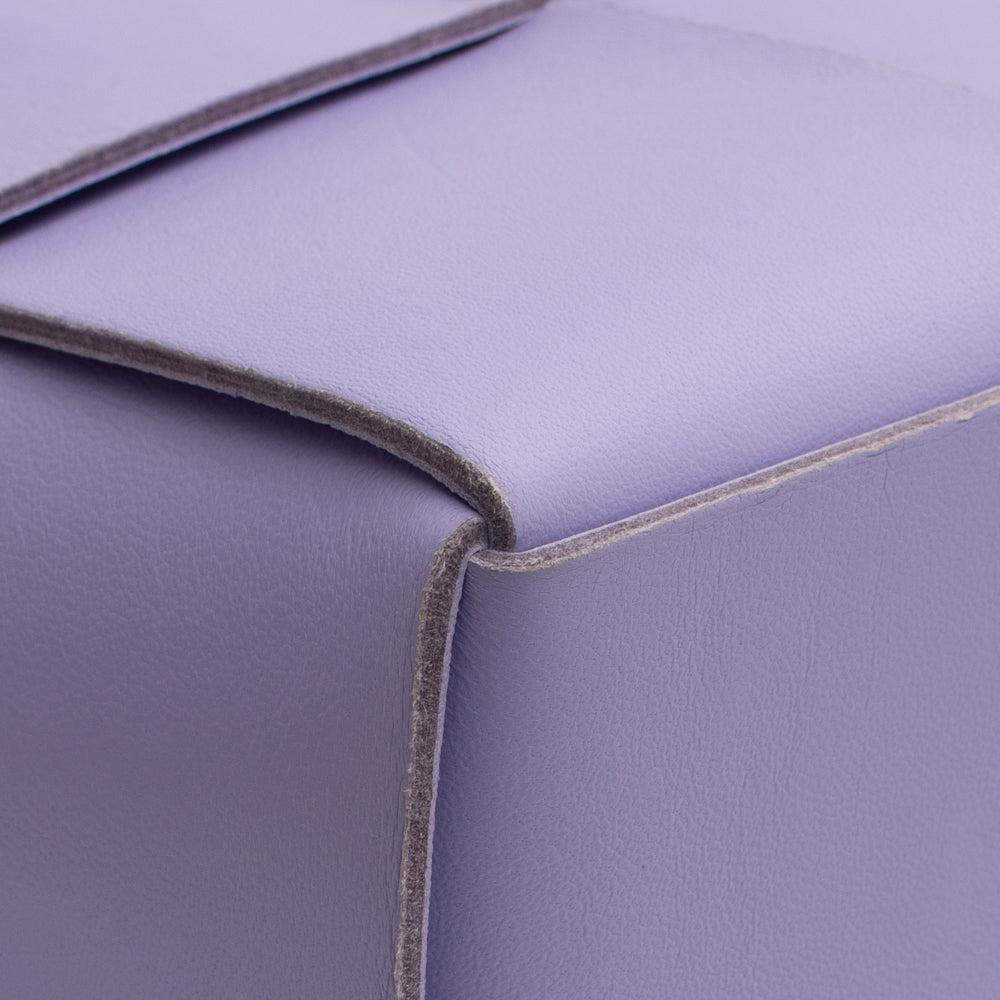Purple Leather Bottega Veneta Handbag