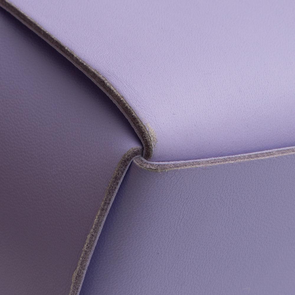 Purple Leather Bottega Veneta Handbag
