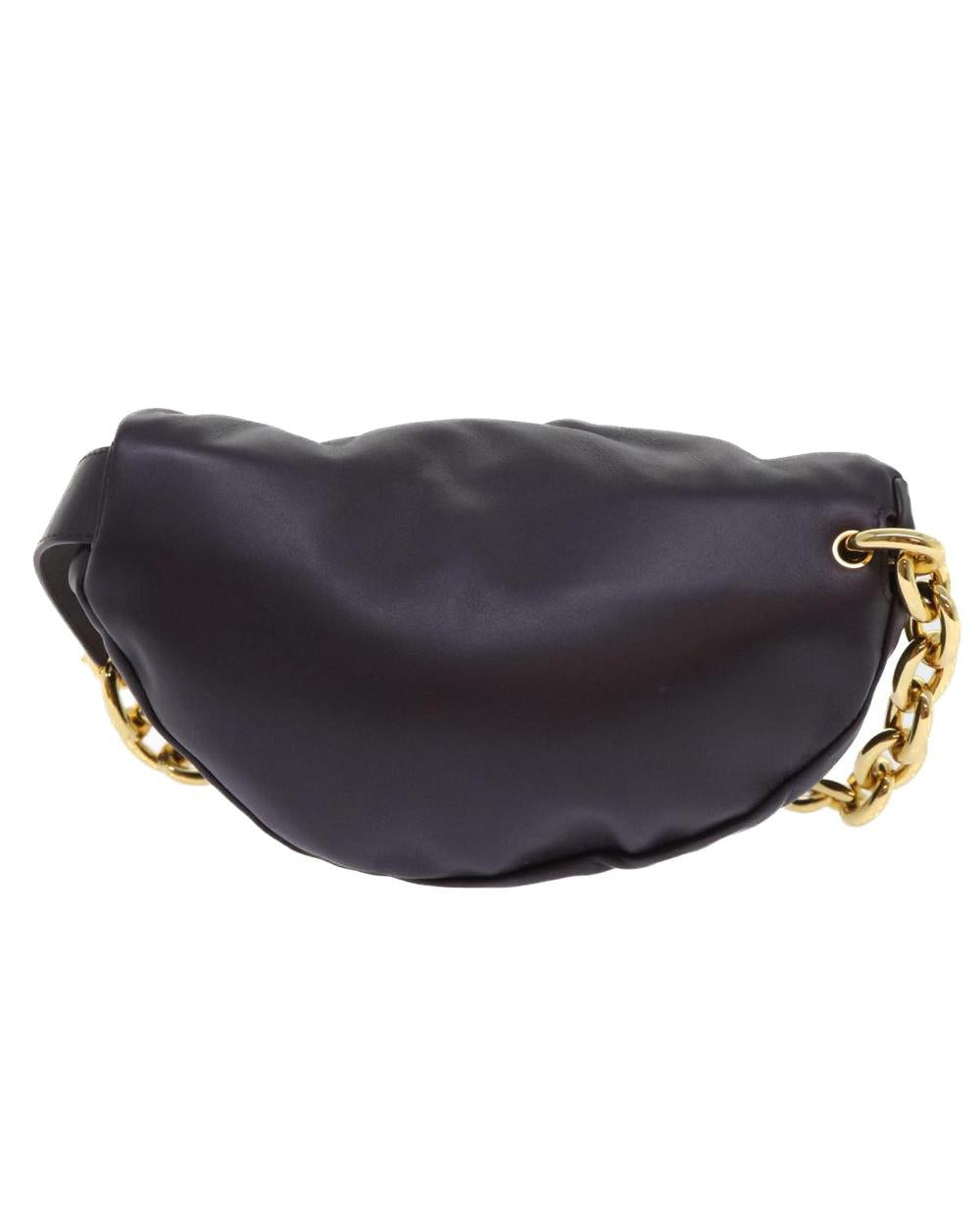 Purple Leather Bottega Veneta Shoulder Bag