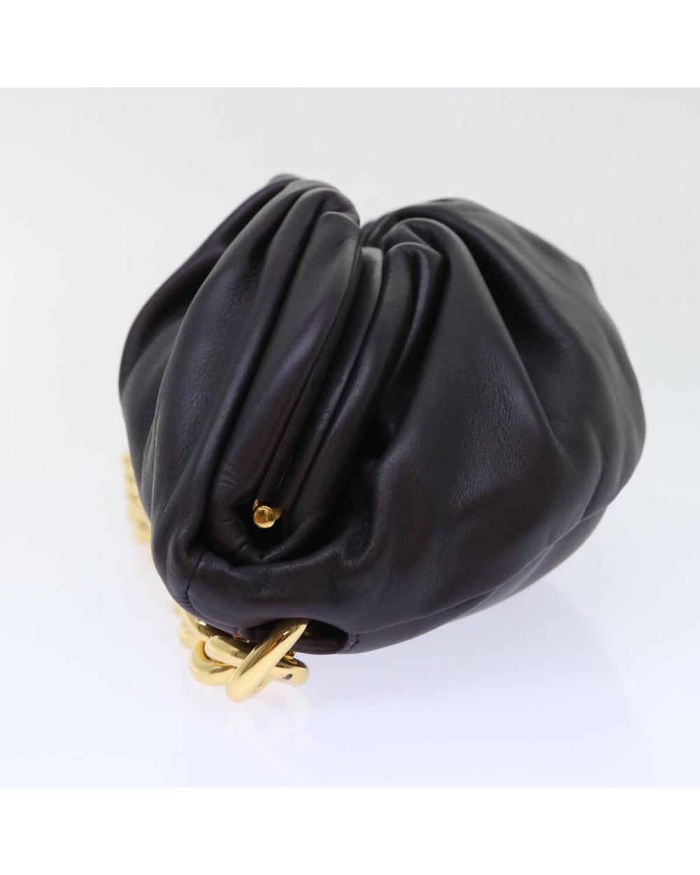 Purple Leather Bottega Veneta Shoulder Bag
