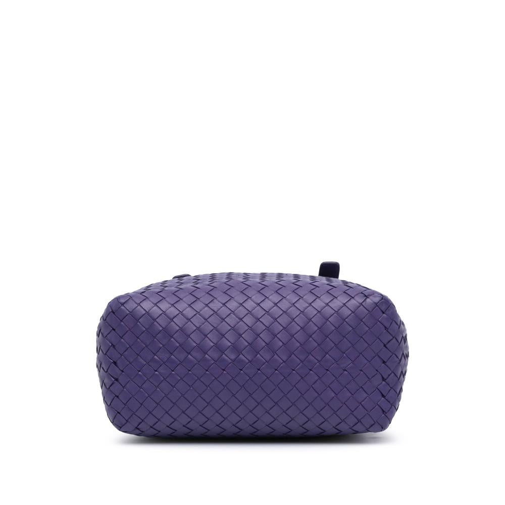 Purple Leather Bottega Veneta Tote