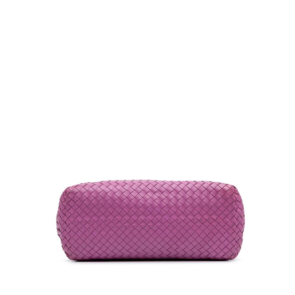 Purple Leather Bottega Veneta Tote