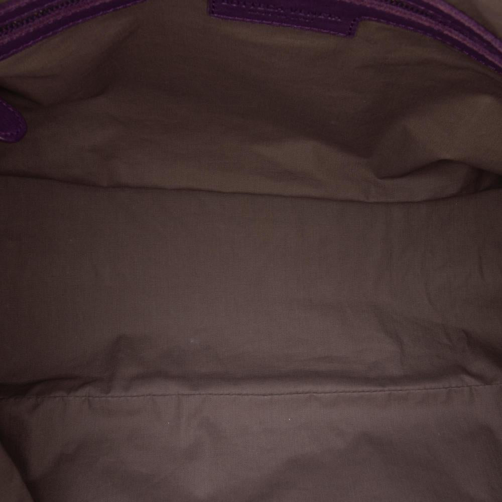 Purple Leather Bottega Veneta Shoulder Bag