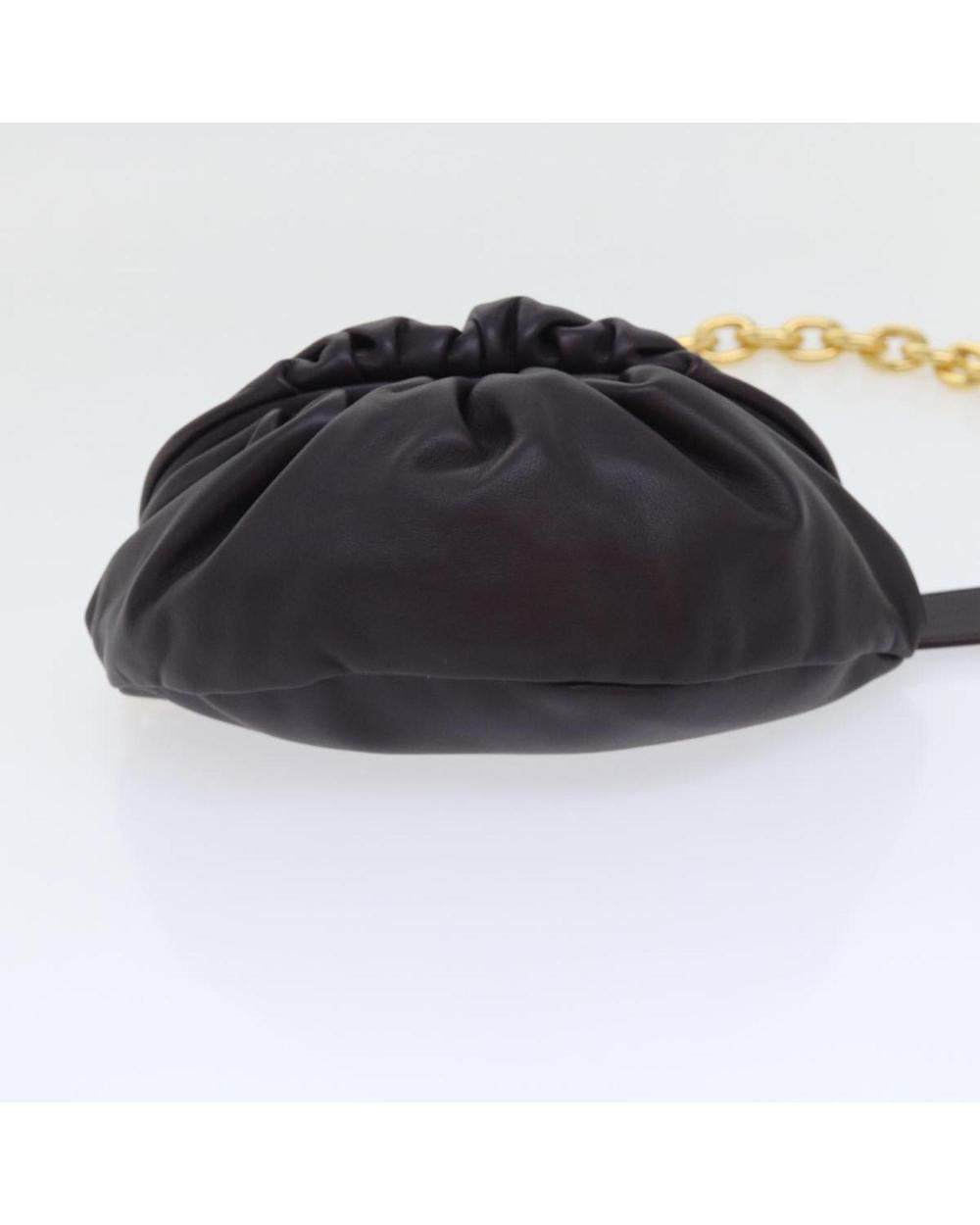 Purple Leather Bottega Veneta Shoulder Bag