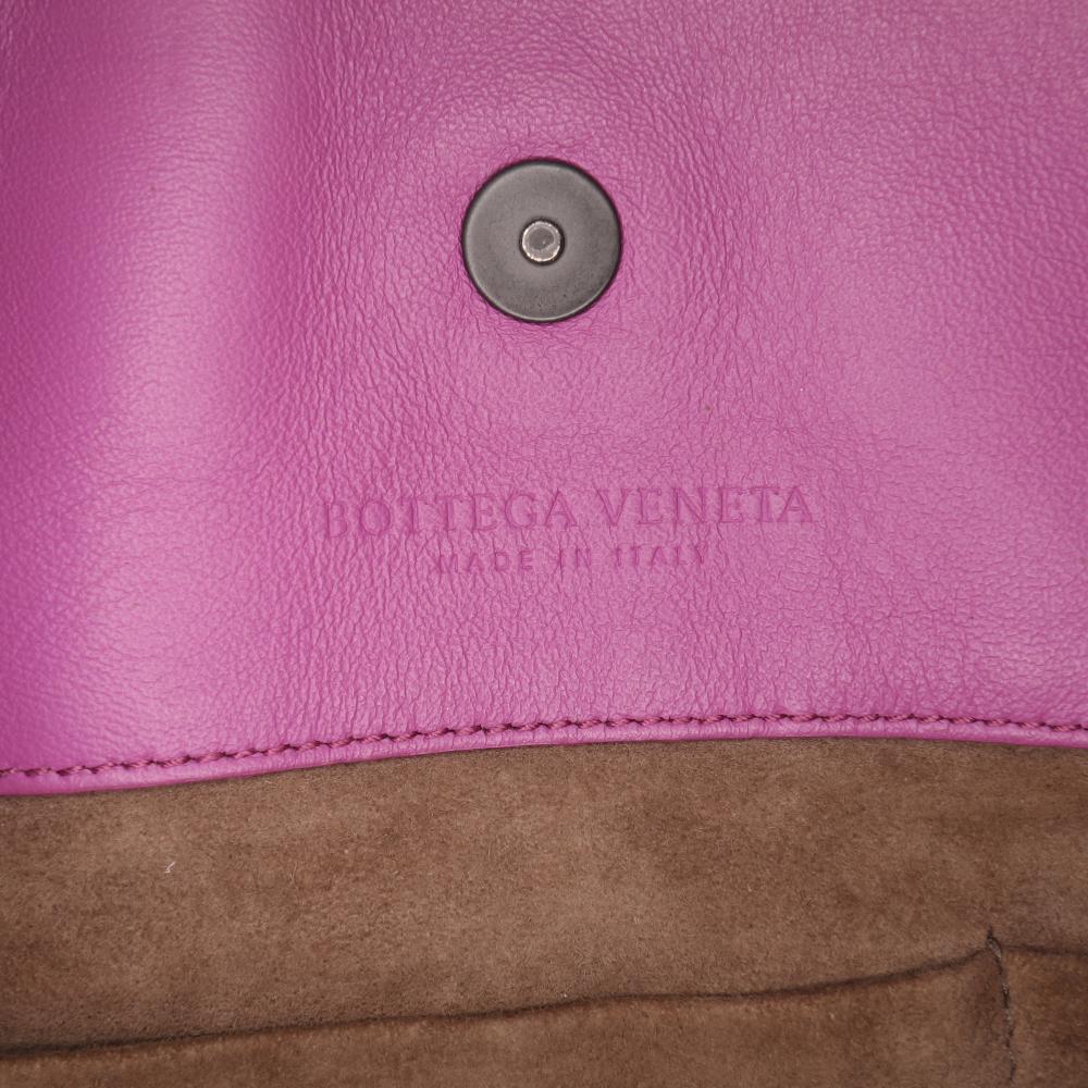 Purple Leather Bottega Veneta Tote
