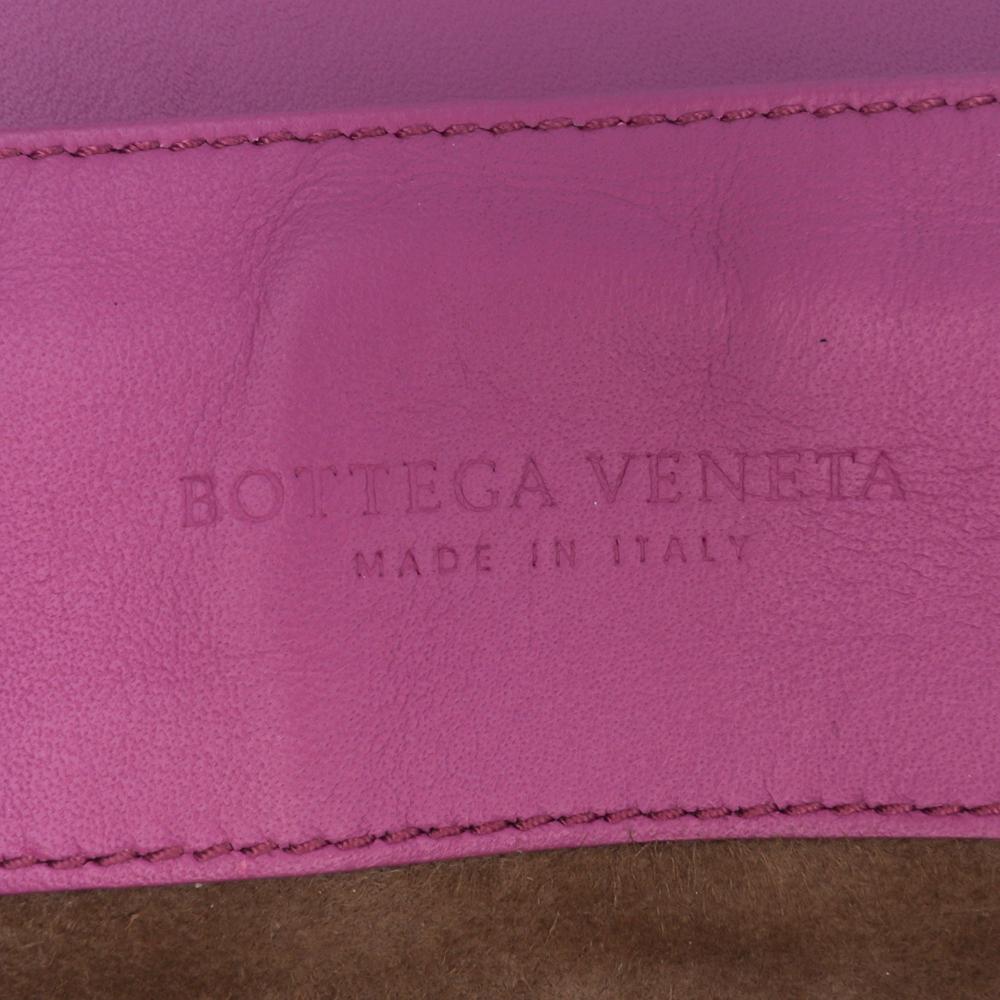 Purple Leather Bottega Veneta Backpack