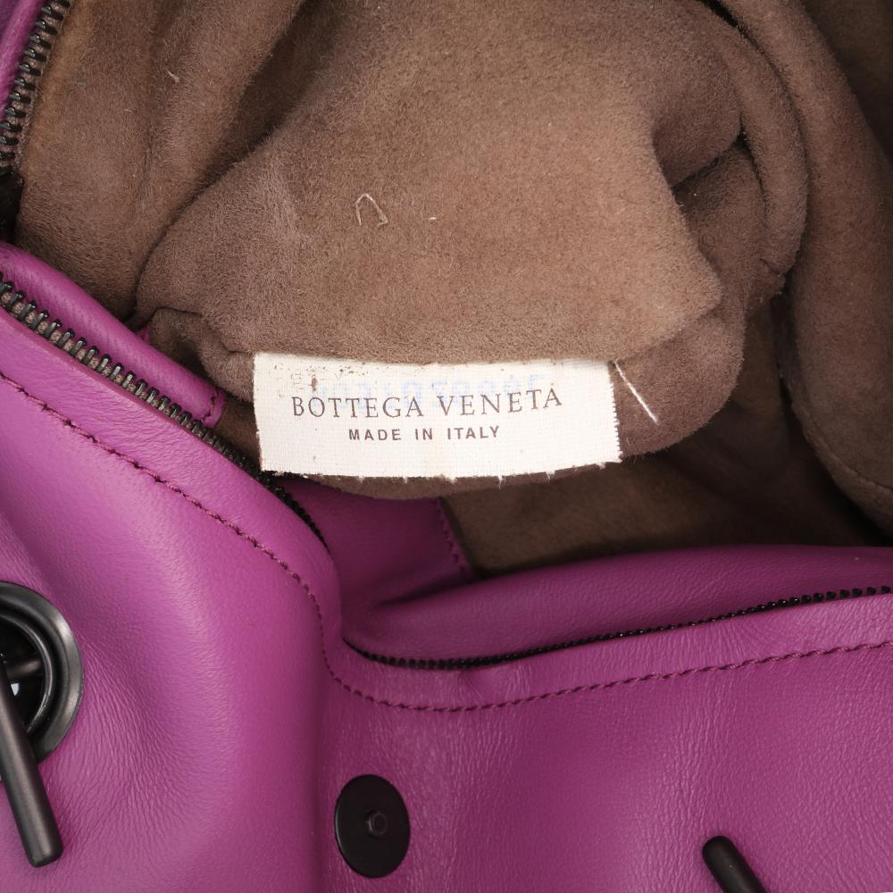 Purple Leather Bottega Veneta Tote