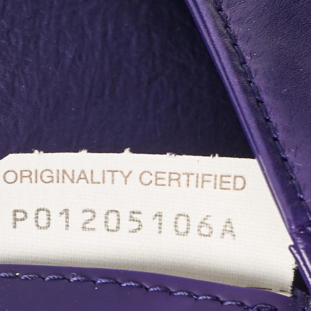 Purple Leather Bottega Veneta Crossbody Bag