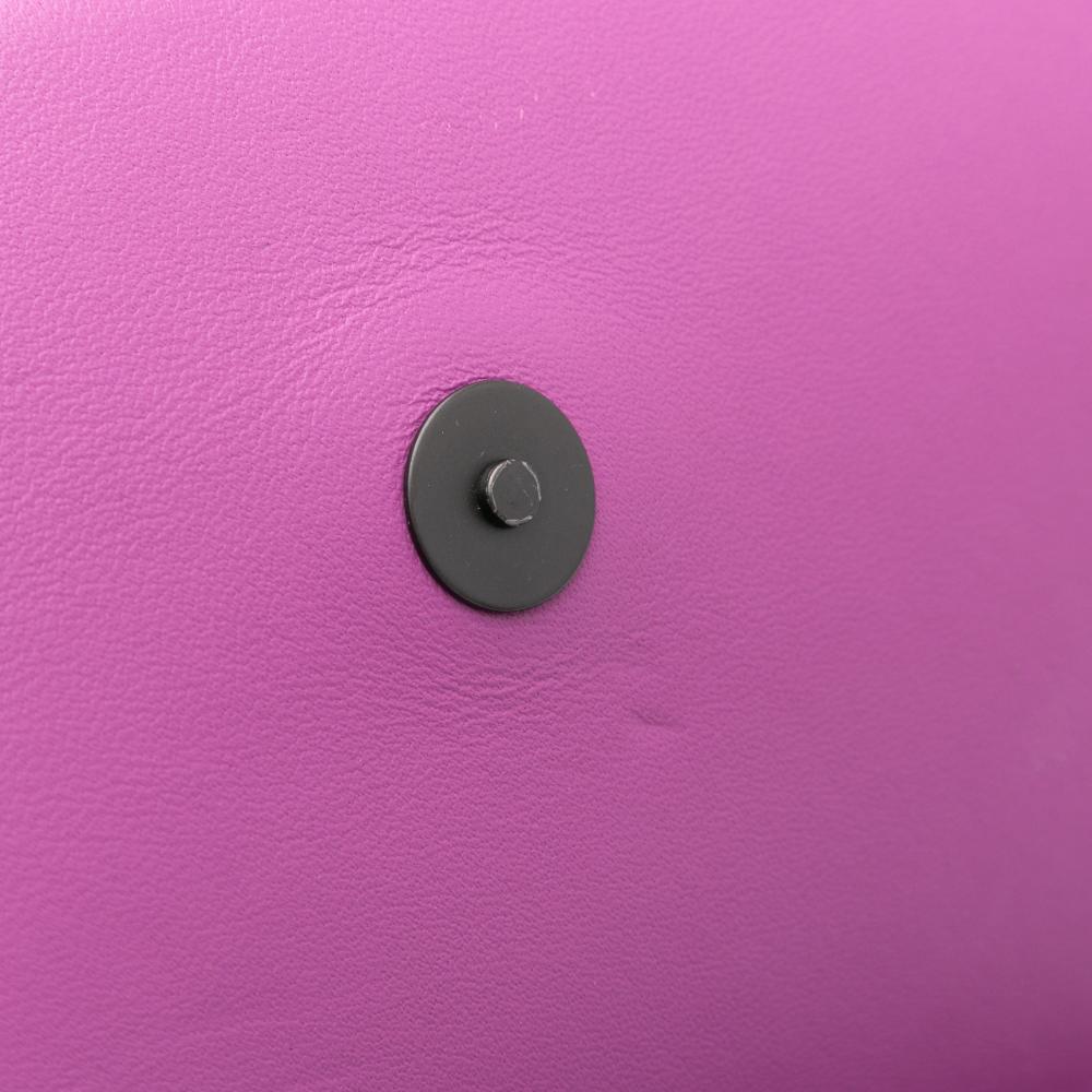 Purple Leather Bottega Veneta Backpack