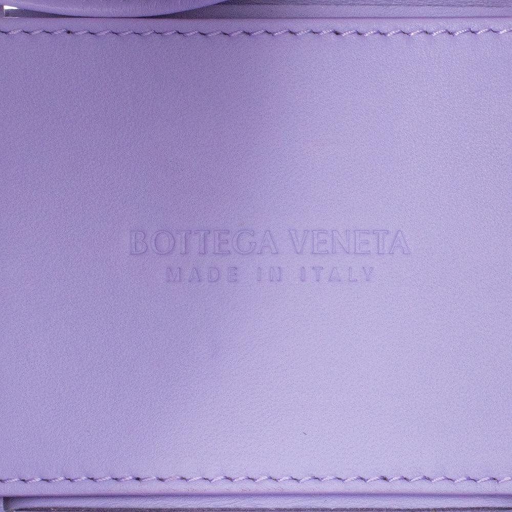 Purple Leather Bottega Veneta Handbag