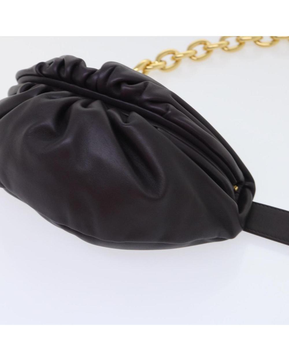 Purple Leather Bottega Veneta Shoulder Bag
