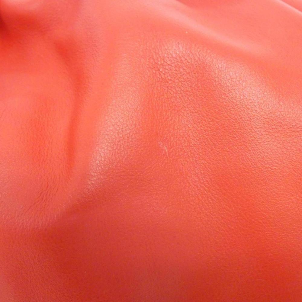 Red Fabric Bottega Veneta Clutch