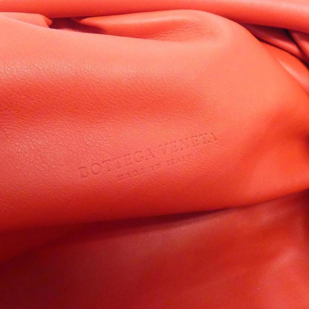Red Fabric Bottega Veneta Clutch