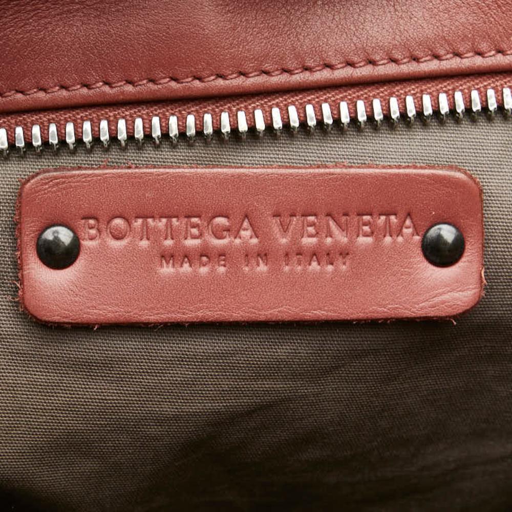 Red Leather Bottega Veneta Crossbody Bag