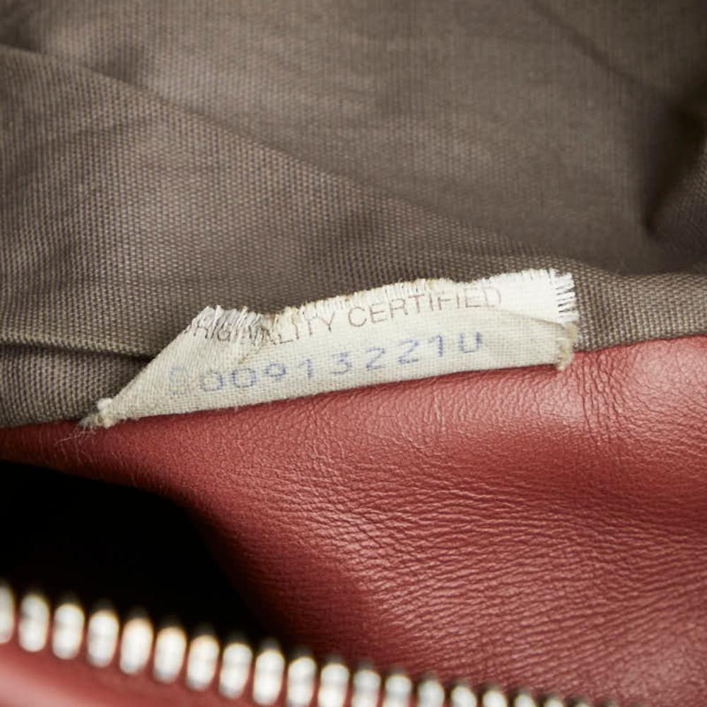 Red Leather Bottega Veneta Crossbody Bag