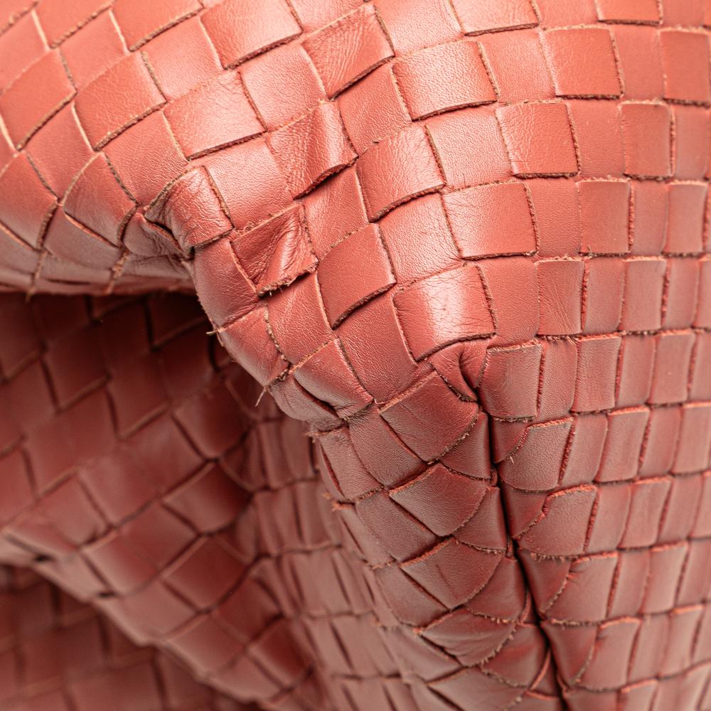 Red Leather Bottega Veneta Tote
