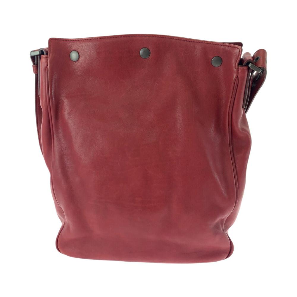 Red Leather Bottega Veneta Shoulder Bag