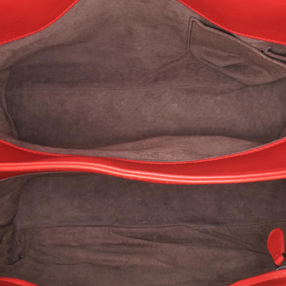 Red Leather Bottega Veneta Tote