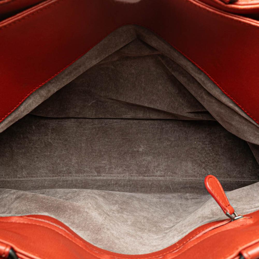 Red Leather Bottega Veneta Tote
