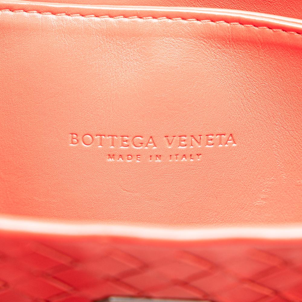 Red Leather Bottega Veneta Tote