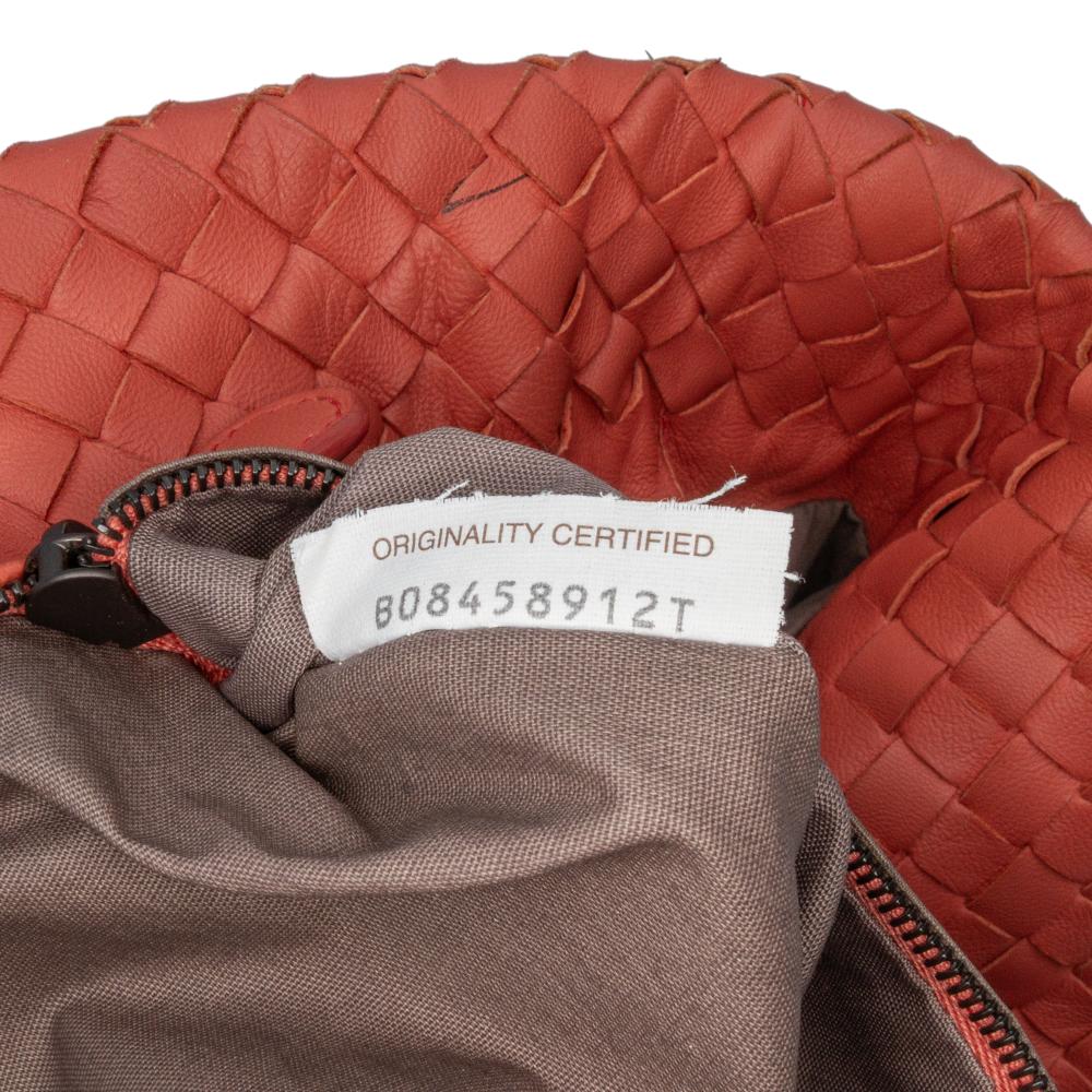 Red Leather Bottega Veneta Tote