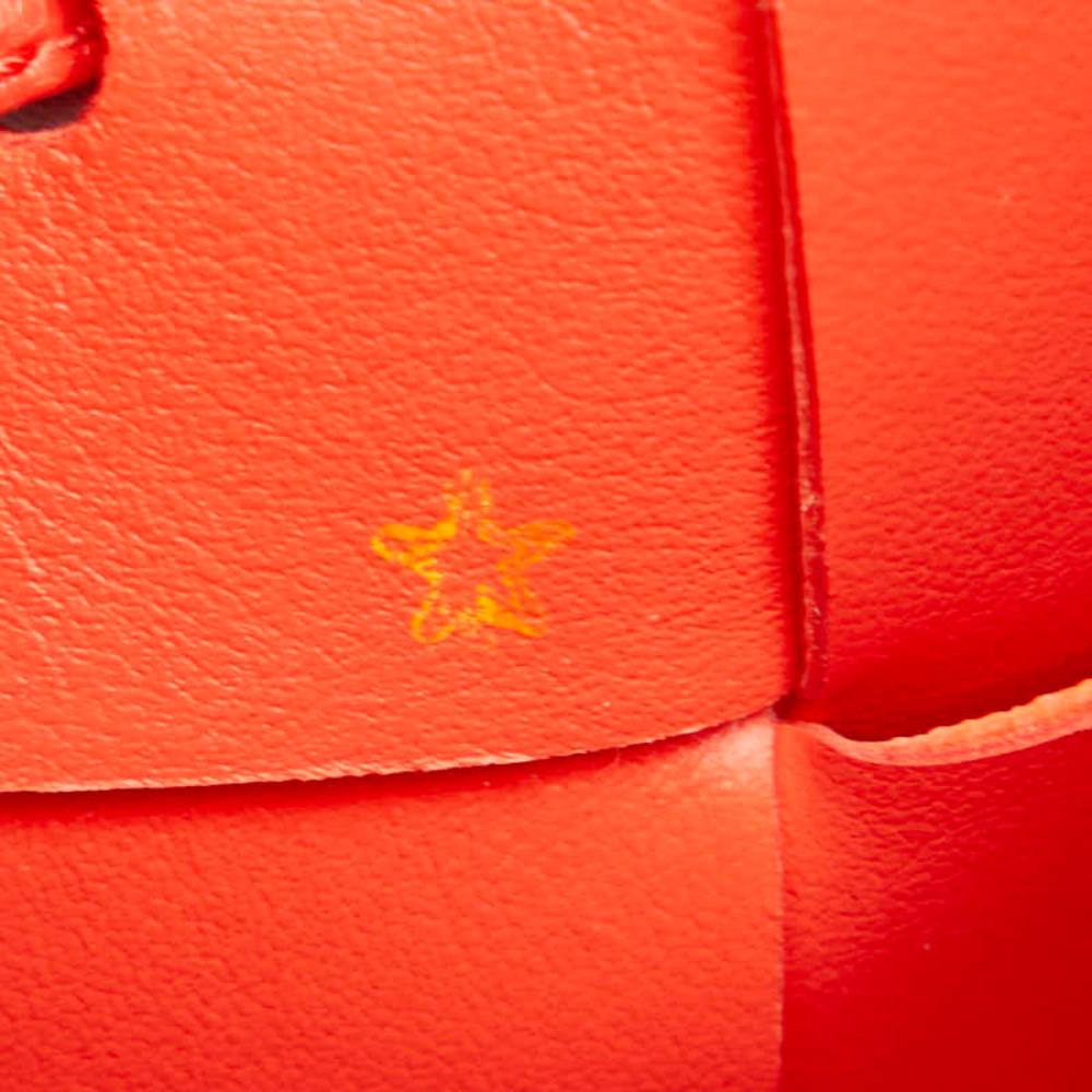 Red Leather Bottega Veneta Shoulder Bag