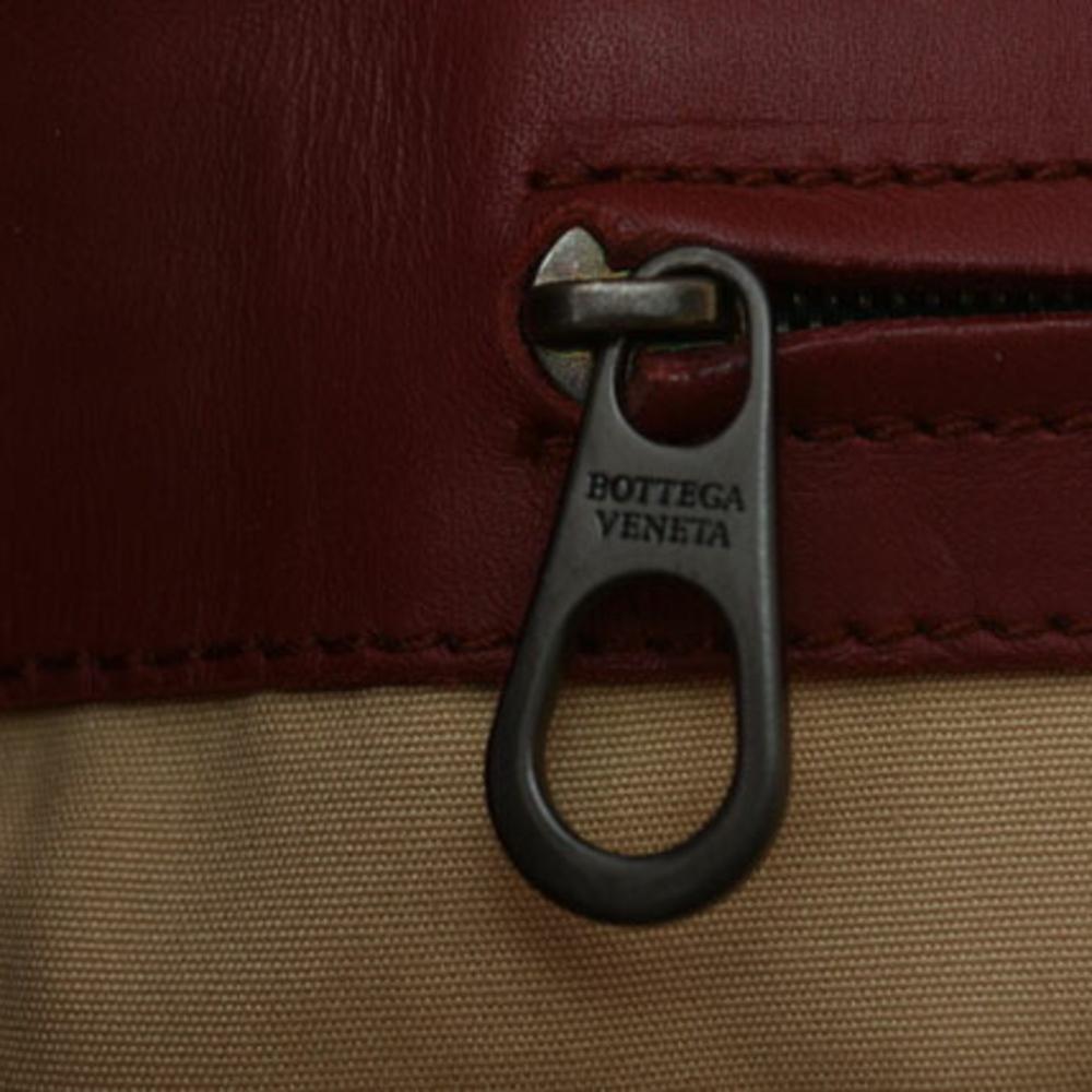 Red Leather Bottega Veneta Backpack